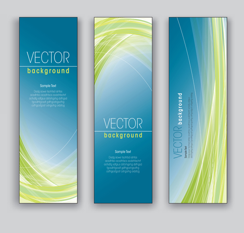 Creative modern banners set vector 01 Creative modern banners set vector 01
