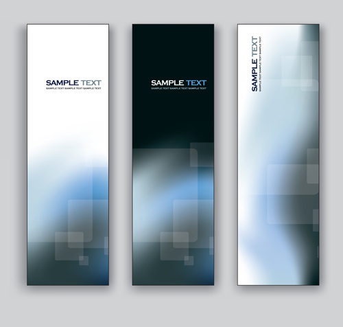 Creative modern banners set vector 06 Creative modern banners set vector 06