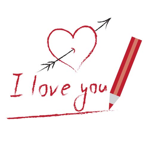 I love you creative vector design 04 I love you creative vector design 04