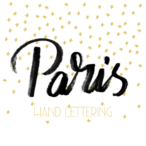 Paris design elements vectors set 06 Paris design elements vectors set 06
