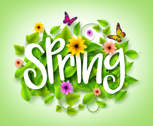 Spring flower beautiful background vector 12 Spring flower beautiful background vector 12