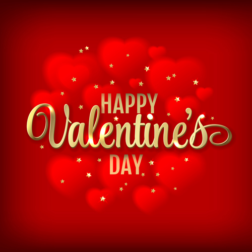 Valentine red background art vector 01 Valentine red background art vector 01