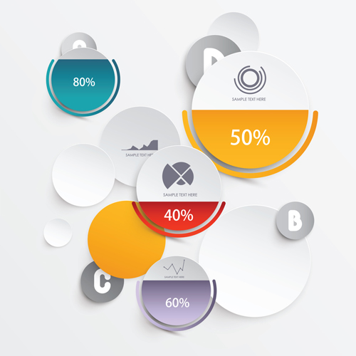 3D Infographics creative vectoe material 01.rar 3D Infographics creative vectoe material 01.rar