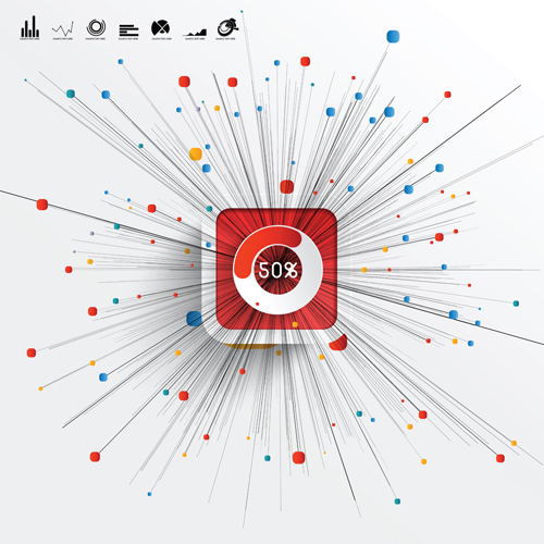 3D Infographics creative vectoe material 03 3D Infographics creative vectoe material 03