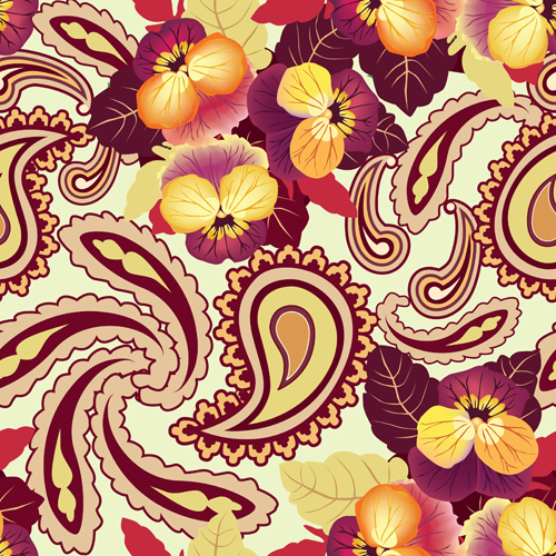 Rurkish styles seamless pattern vector