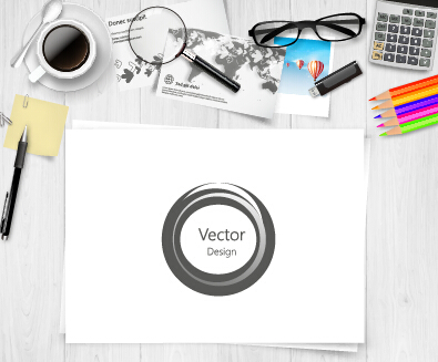 Work desktop template design vector 10 Work desktop template design vector 10