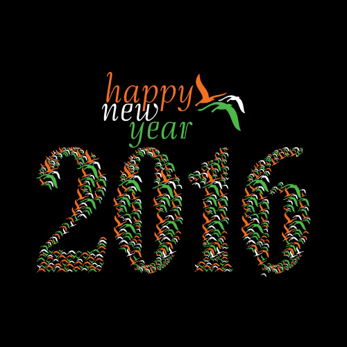 Creative 2016 new year design vector collection 04 Creative 2016 new year design vector collection 04