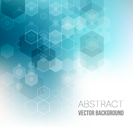Hexagon with blurs background vector 02 Hexagon with blurs background vector 02