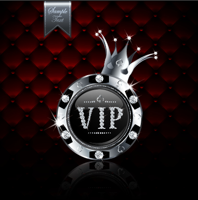 vip royal luxury diamond background vector background 