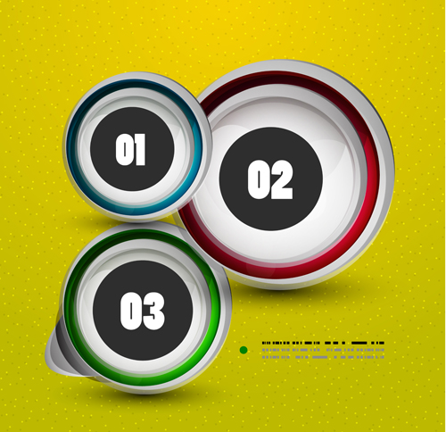 Circle elements business template vector 10 Circle elements business template vector 10