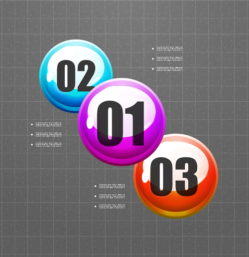 Circle elements business template vector 23 Circle elements business template vector 23