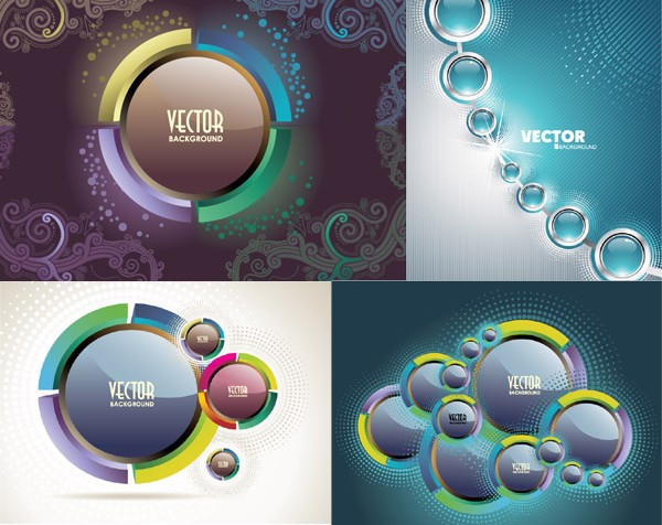 Crystal button background vector Crystal button background vector