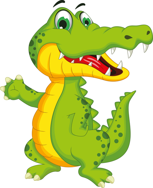 Cute crocodile cartoon styles vectors 07 Cute crocodile cartoon styles vectors 07