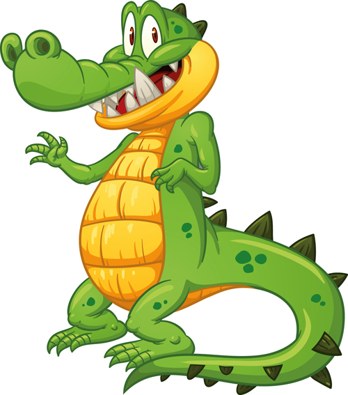 Cute crocodile cartoon styles vectors 11 Cute crocodile cartoon styles vectors 11