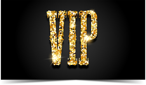 Black VIP cards vector material 01 Black VIP cards vector material 01