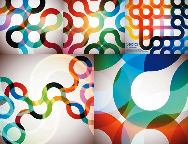 Bright arc background vector Bright arc background vector