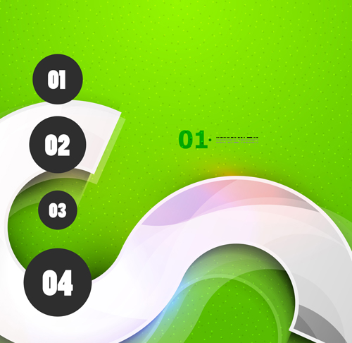 Circle elements business template vector 03 Circle elements business template vector 03