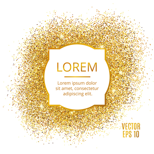Golden dot with background vector 01 Golden dot with background vector 01
