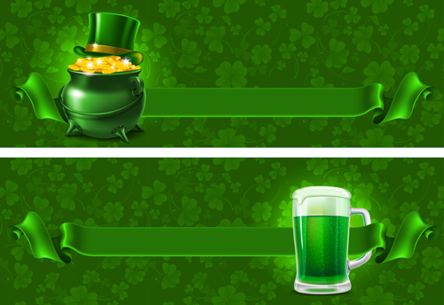 Green saint patrick day background vector 01 Green saint patrick day background vector 01