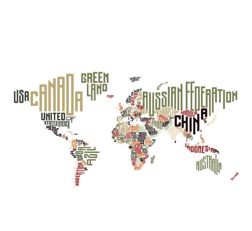 world text map 
