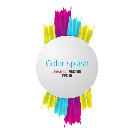 splash color background abstract 