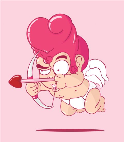 funny cupid cartoon 