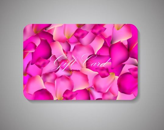 pink petal gift card 