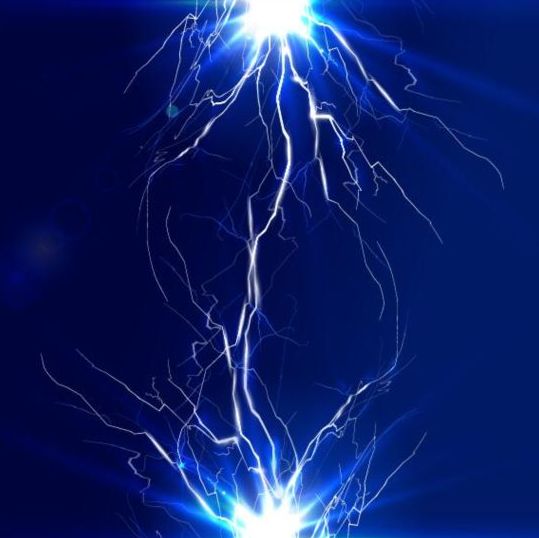 lightning blue background 