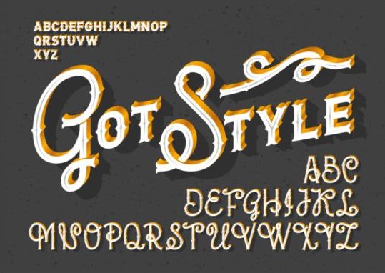 style Got fonts 