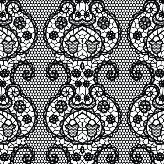 pattern lace black beautiful 