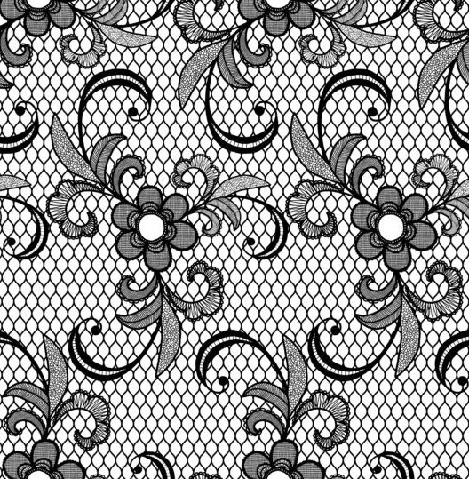 pattern lace black beautiful 