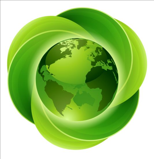 logo leaves globe 