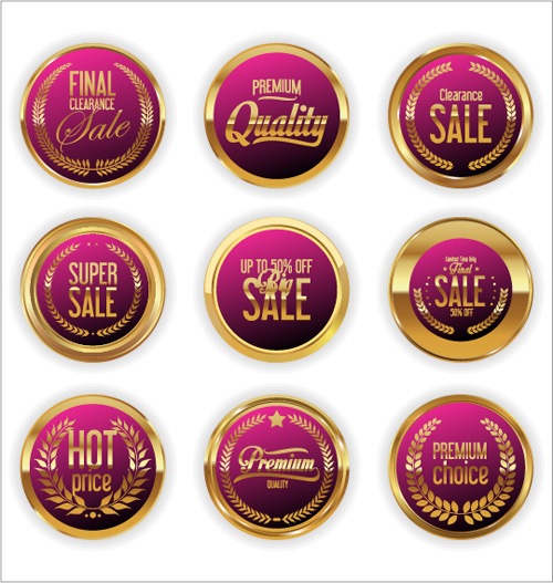 shiny sale golden badge 