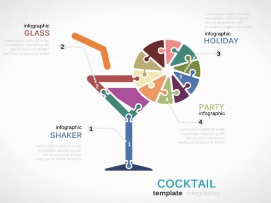 infographics cocktail 