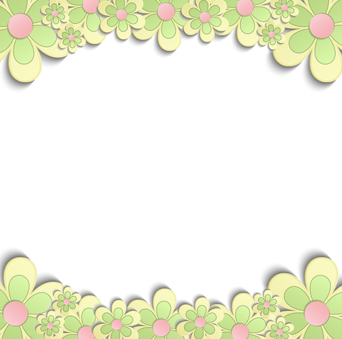 white paper flower cute background 