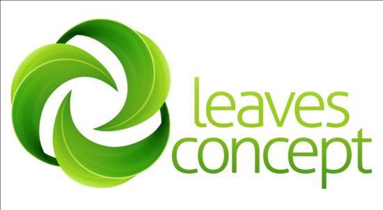 logo leaves green 