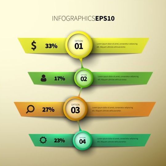 options modern infographics elements 