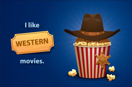 popcorn cinema buckets background 