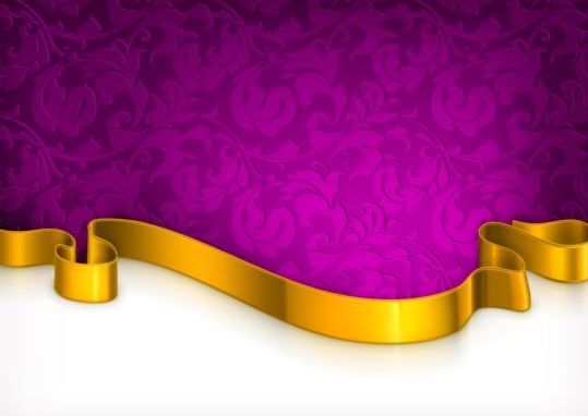 purple golden decorative curtain 