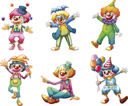 funny design clowns 