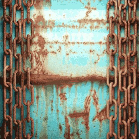 rust retor metallic background 