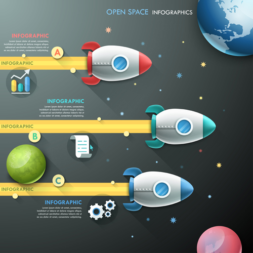 template space open infographic 