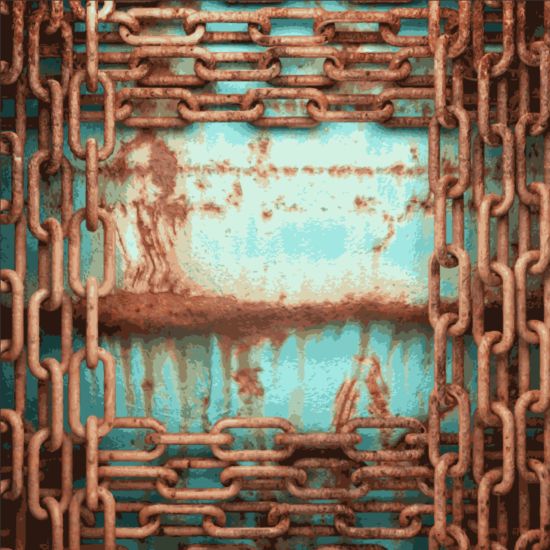 rust retor metallic background 
