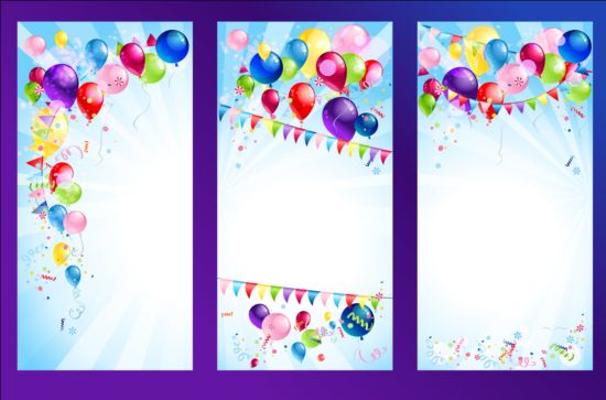flag birthday banner balloon 