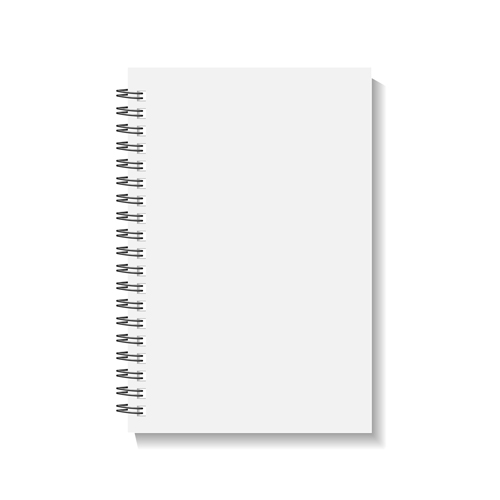 template book blank 