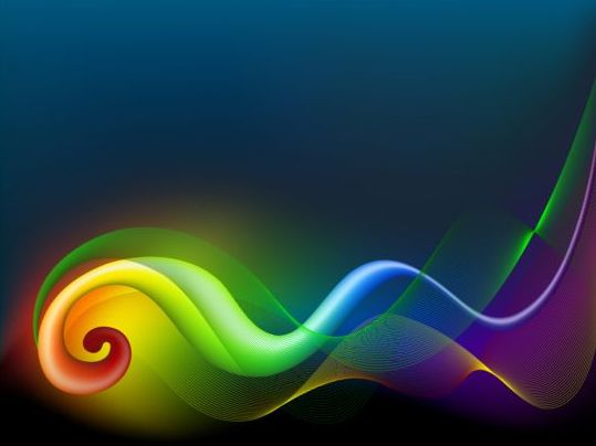 swirl rainbow background 