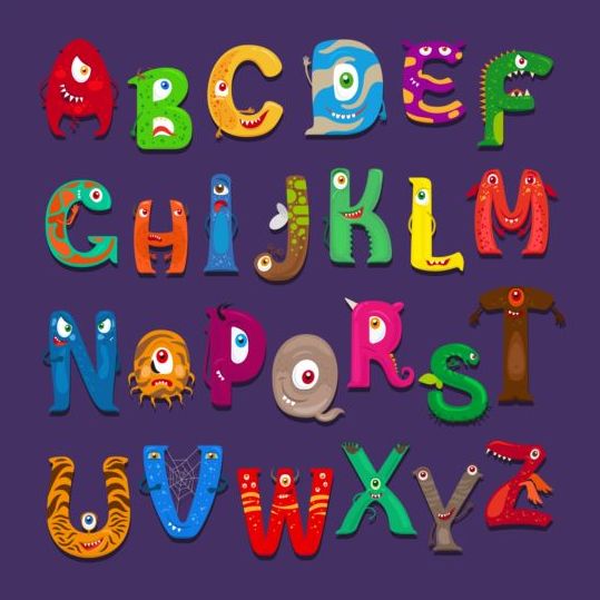 monster alphabet 