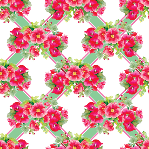 seamless pattern flower 