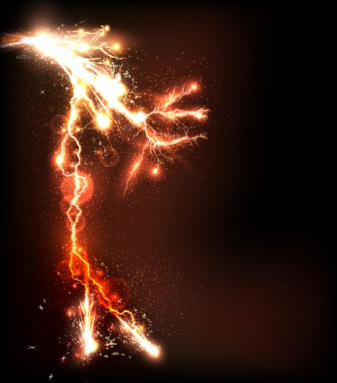 stick lightning Flash background 