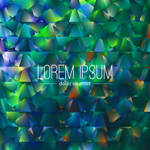 polygon modern debris background 